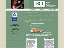 Tablet Screenshot of lifesettlements-online.com